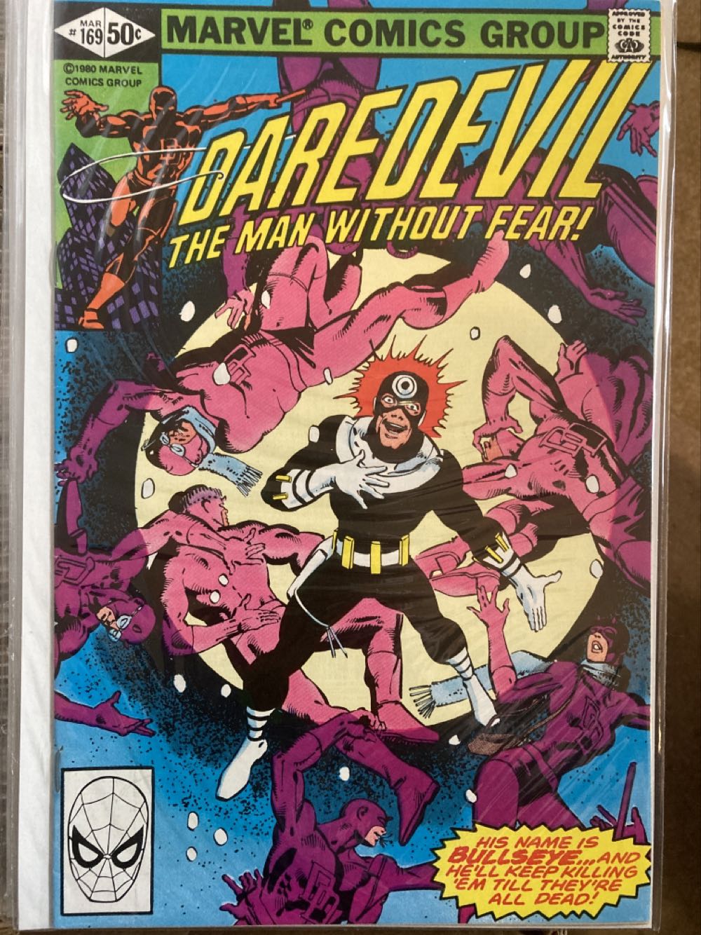 Daredevil - Marvel Comics (169 - Mar 1981) comic book collectible [Barcode 071486024590] - Main Image 2