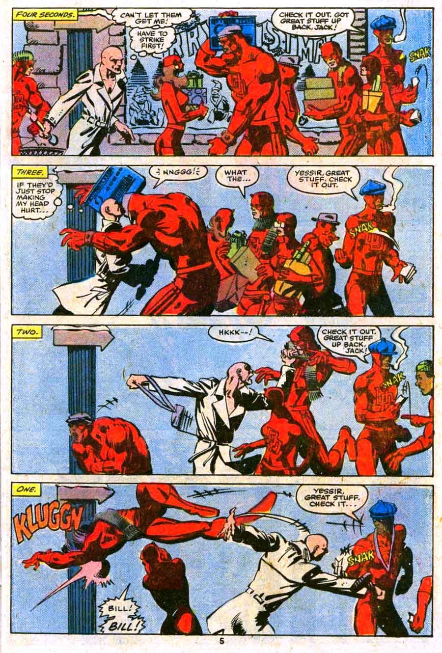 Daredevil - Marvel Comics (169 - Mar 1981) comic book collectible [Barcode 071486024590] - Main Image 3