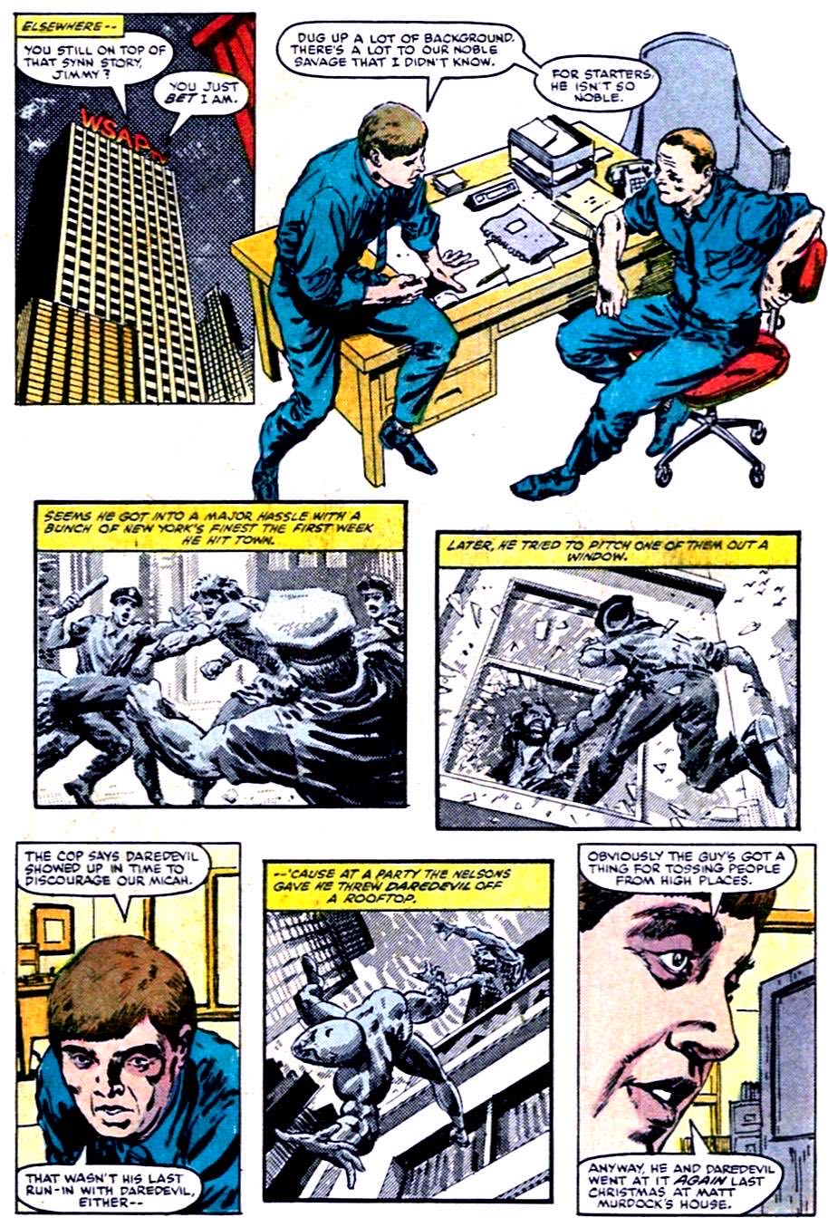 Daredevil - Marvel (214 - Jan 1985) comic book collectible [Barcode 071486024590] - Main Image 3