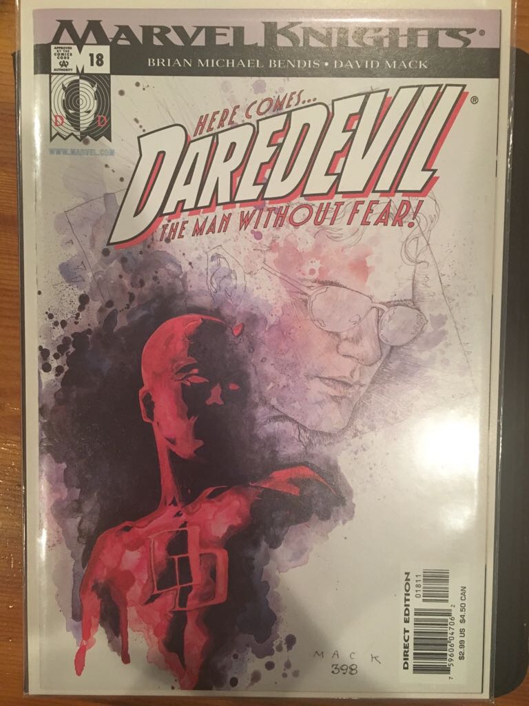 Daredevil V2  (18 - Jul 2001) comic book collectible - Main Image 1