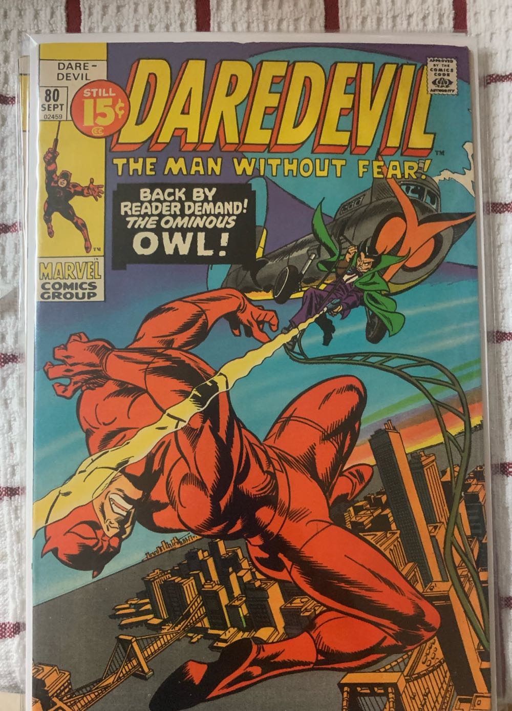 Daredevil - Marvel Comics (80 - Sep 1971) comic book collectible - Main Image 2