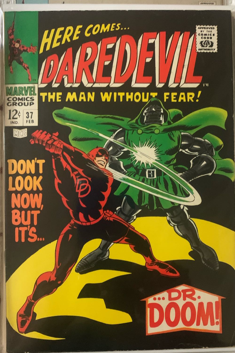 Daredevil - Marvel Comics (37 - 02/1968) comic book collectible - Main Image 2