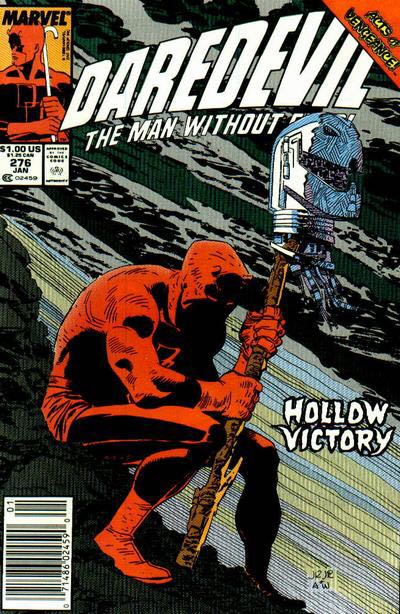 Daredevil (1964) - Marvel Comics (276 - Jan 1990) comic book collectible - Main Image 1