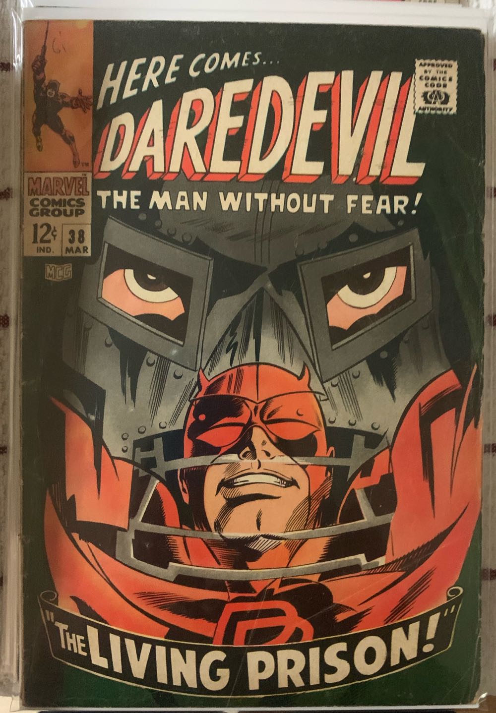 Daredevil - Marvel Comics (38 - Mar 1968) comic book collectible - Main Image 2