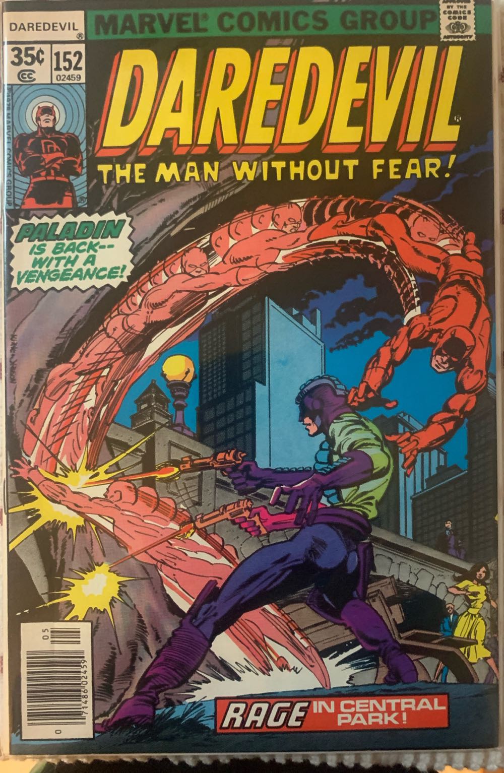 Daredevil - Marvel Comics (152 - May 1978) comic book collectible - Main Image 3