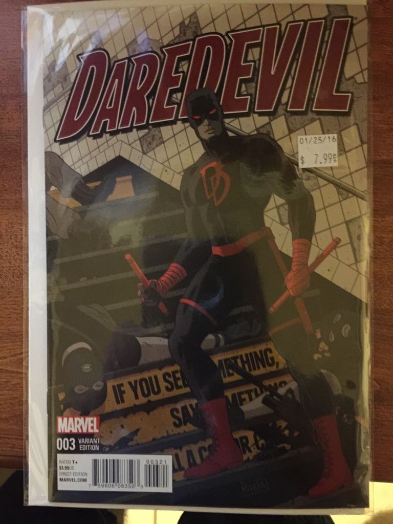 Daredevil - Marvel (3 - 01/2016) comic book collectible - Main Image 1