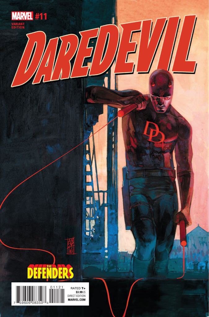 Daredevil - Marvel Comics (11 - Nov 2016) comic book collectible [Barcode 75960608350301121] - Main Image 1