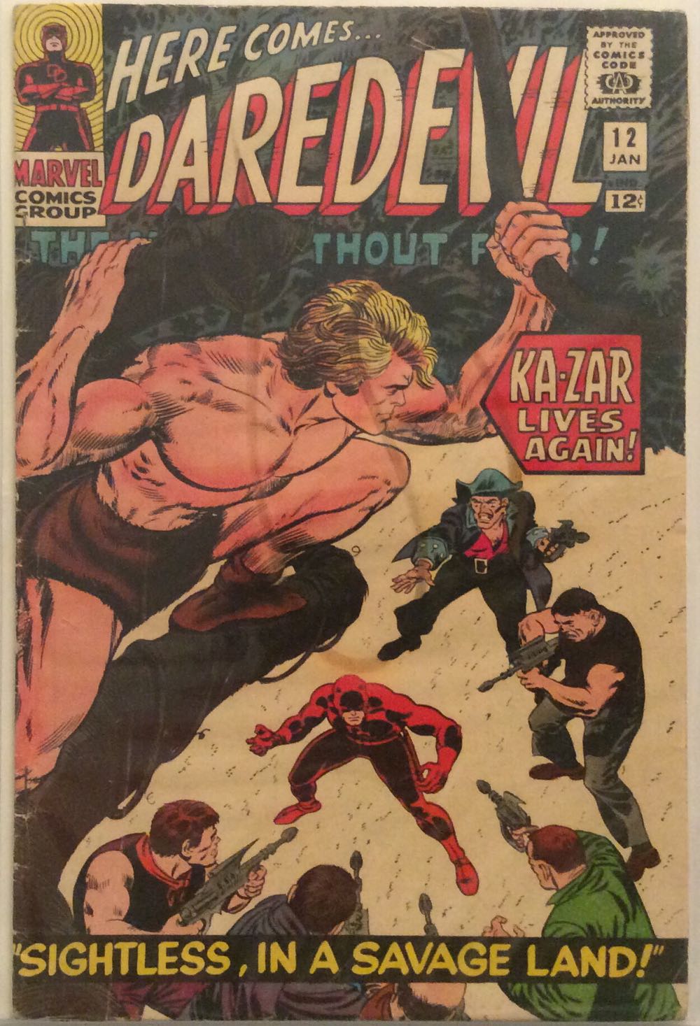 Daredevil (1964) - Marvel Comics (12 - 01/1966) comic book collectible [Barcode 714860245902] - Main Image 2