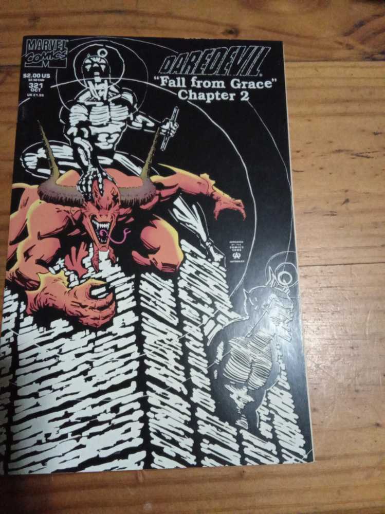 Daredevil - Marvel (321 - Oct 1993) comic book collectible [Barcode 75960602459932121] - Main Image 3