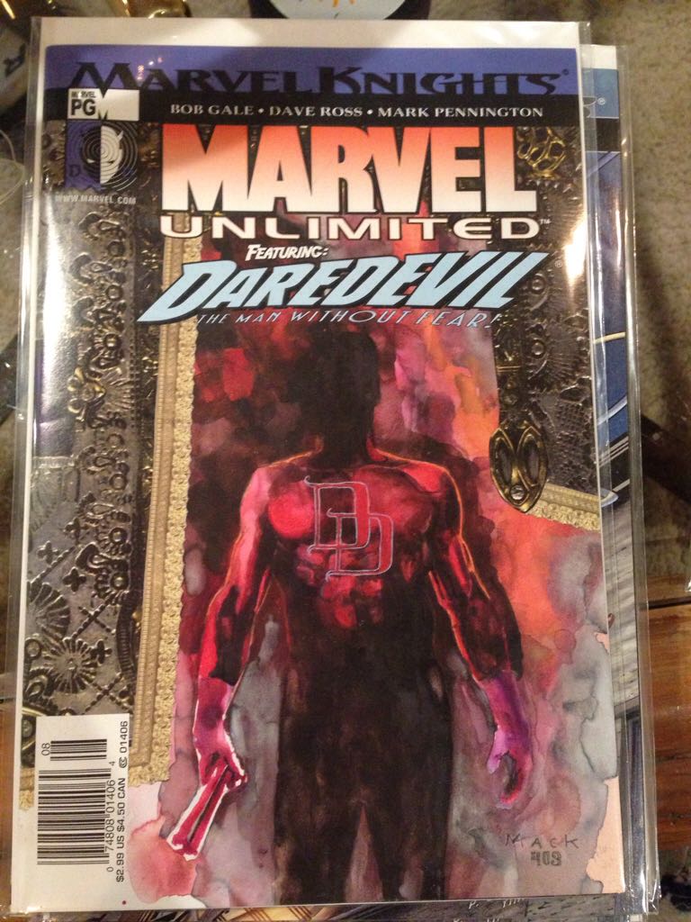 Daredevil  comic book collectible [Barcode 07480801406408] - Main Image 1