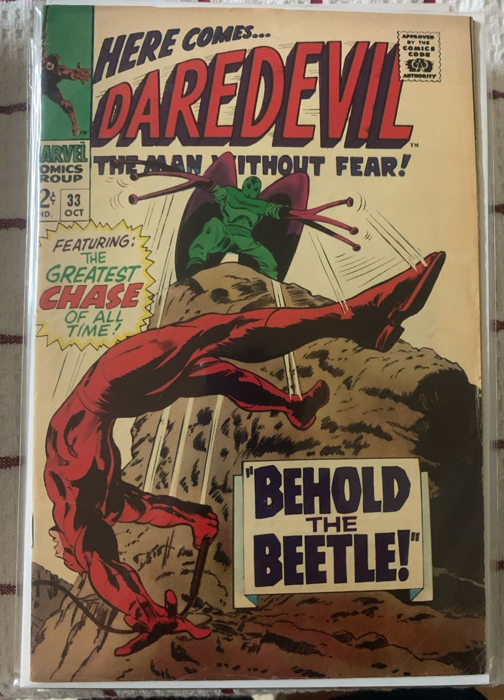 Daredevil - Marvel Comics (33 - Oct 1967) comic book collectible - Main Image 2
