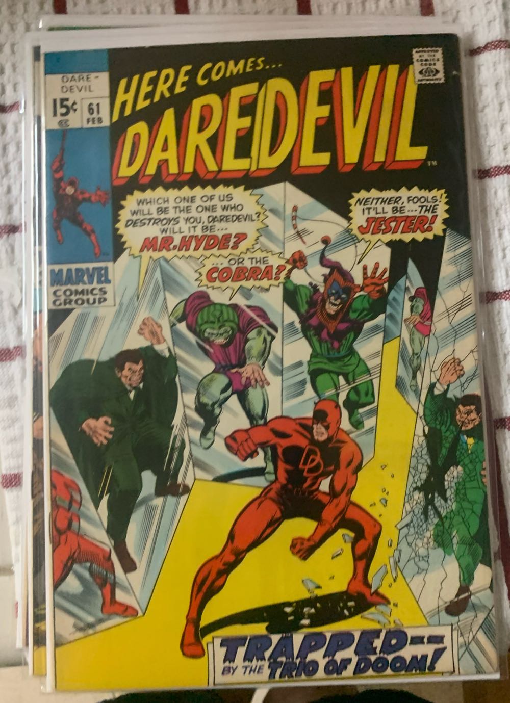Daredevil - Marvel Comics Group (61 - Feb 1970) comic book collectible - Main Image 3
