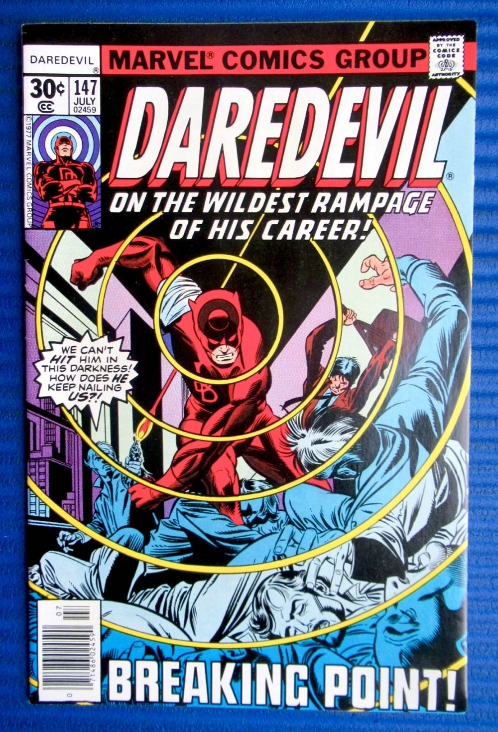 Daredevil - Marvel Comics Group (147 - Jul 1977) comic book collectible - Main Image 3
