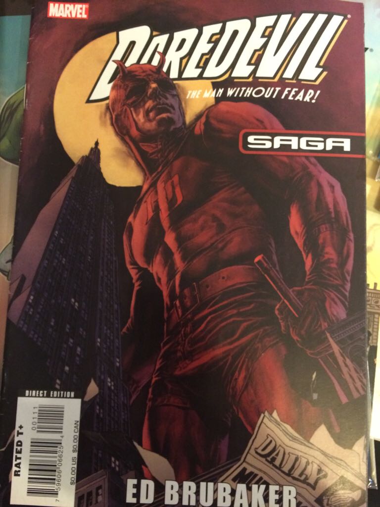 Daredevil: Saga (2008) - Marvel Comics (1 - Jan 2008) comic book collectible [Barcode 75960606625400111] - Main Image 1