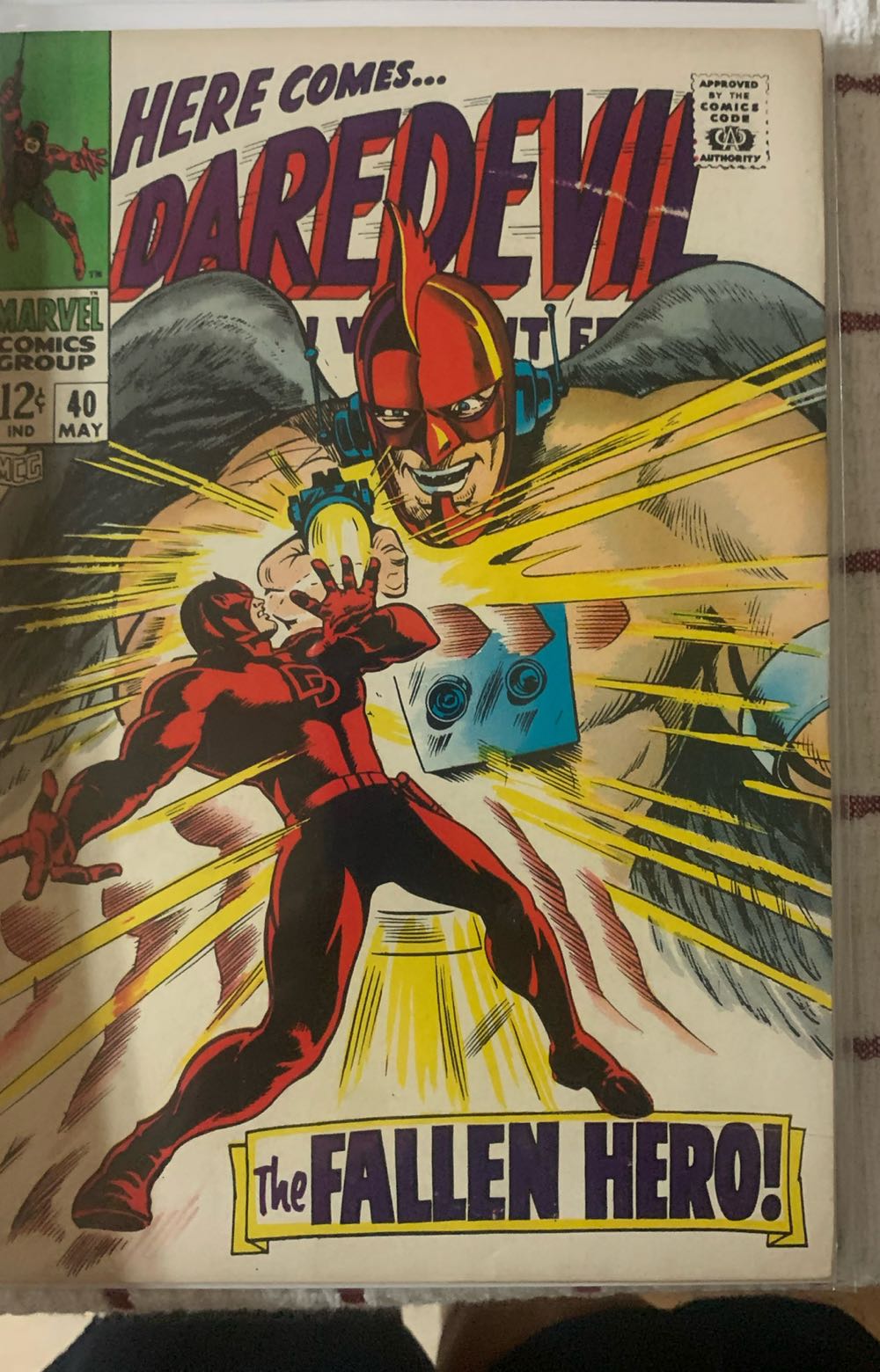 Daredevil - Marvel Comics (40 - May 1968) comic book collectible - Main Image 2