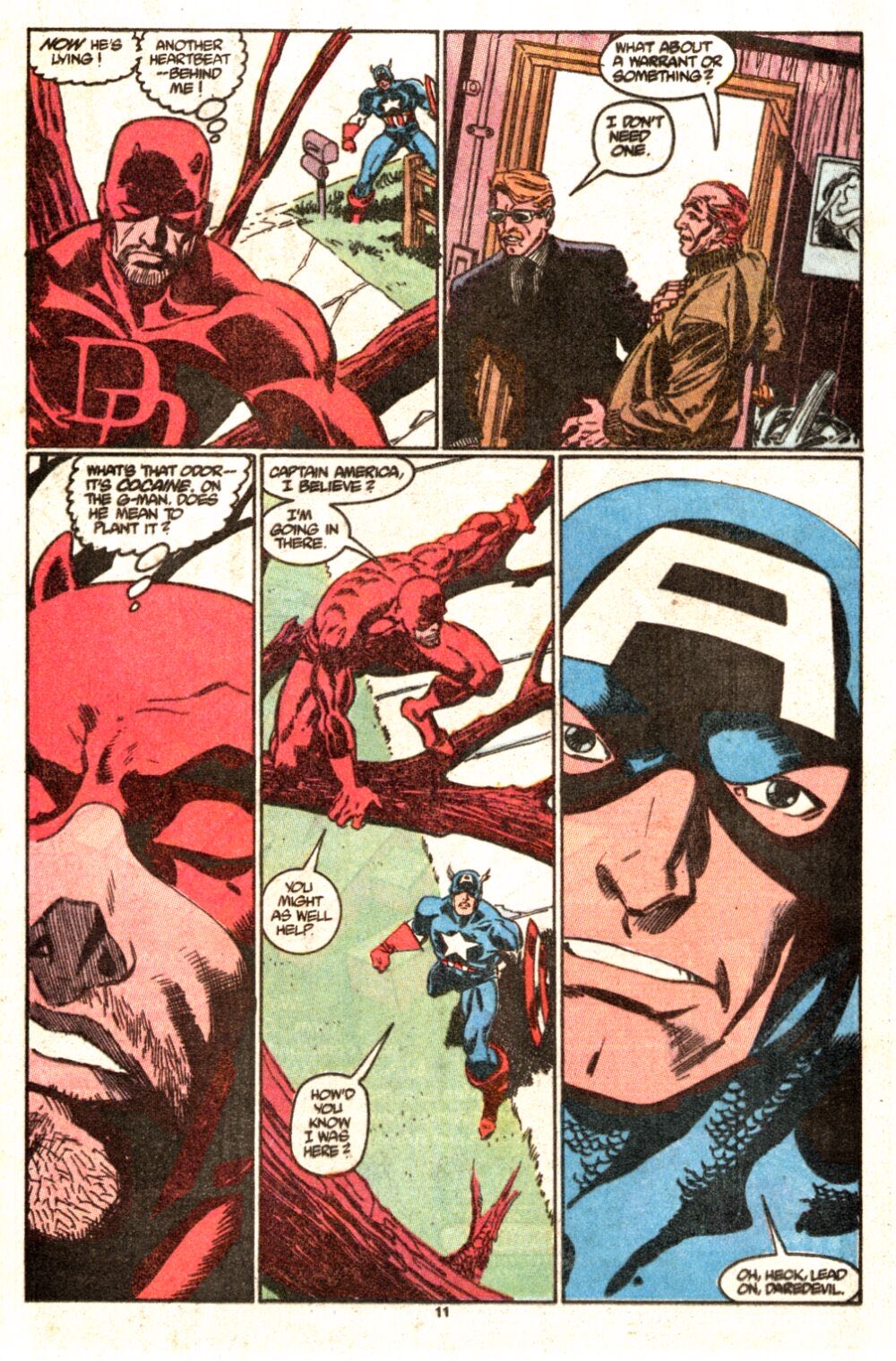 Daredevil - Marvel (283 - Aug 1990) comic book collectible [Barcode 07148602459008] - Main Image 3