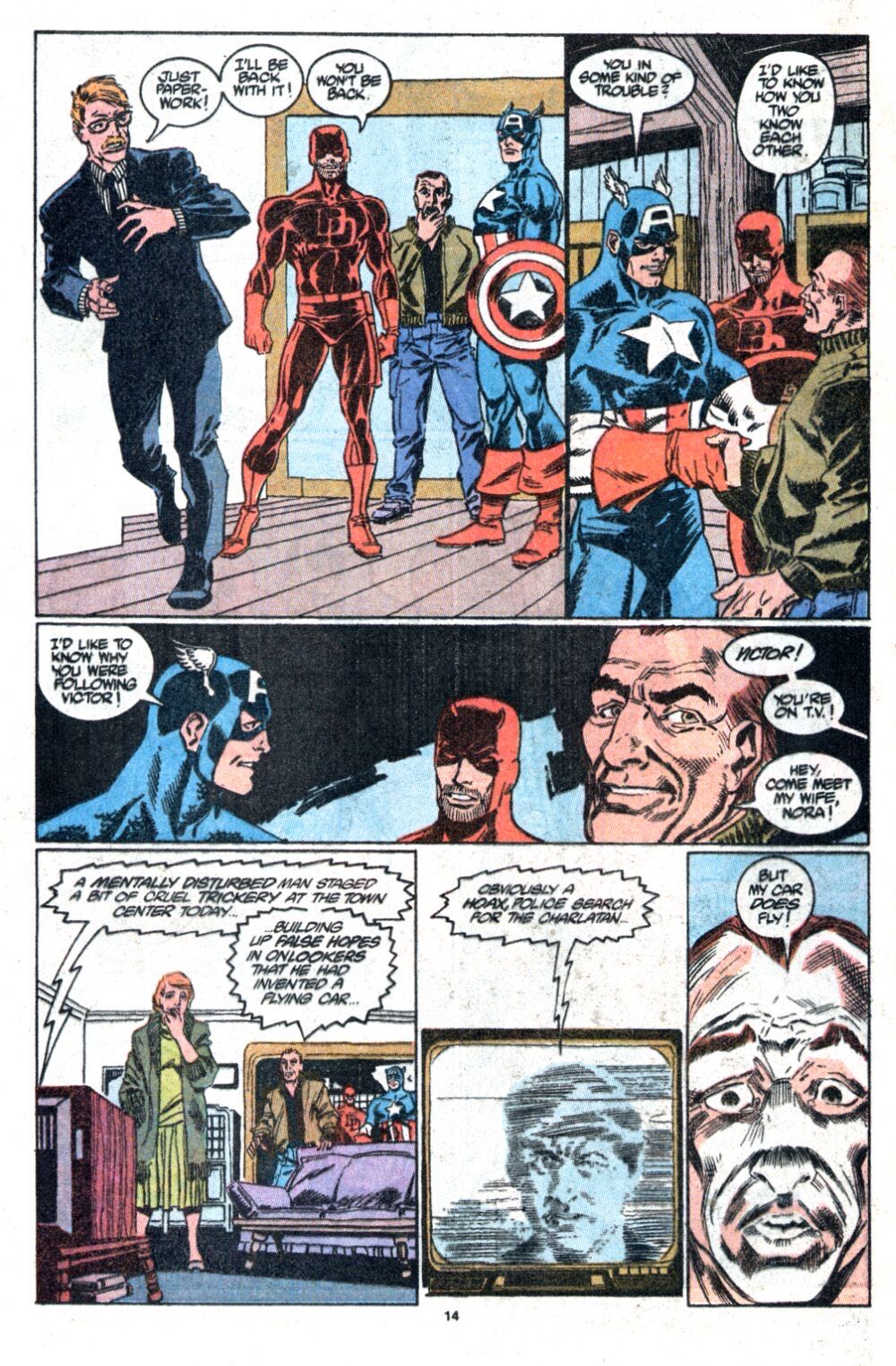 Daredevil - Marvel (283 - Aug 1990) comic book collectible [Barcode 07148602459008] - Main Image 4