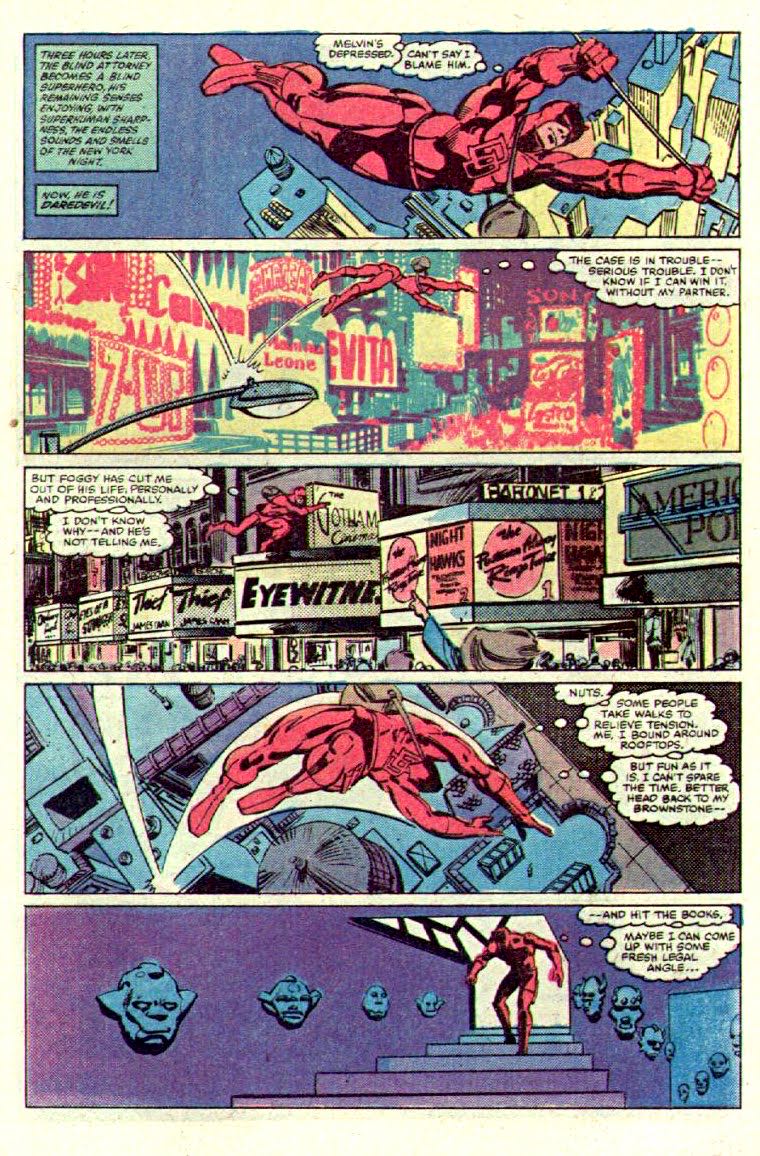 Daredevil - Marvel Comics (174 - 09/1981) comic book collectible - Main Image 3