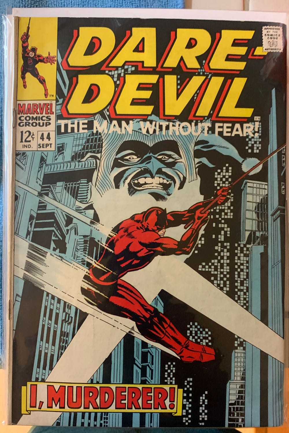 Daredevil - Marvel Comics Group (44 - Sep 1968) comic book collectible - Main Image 2