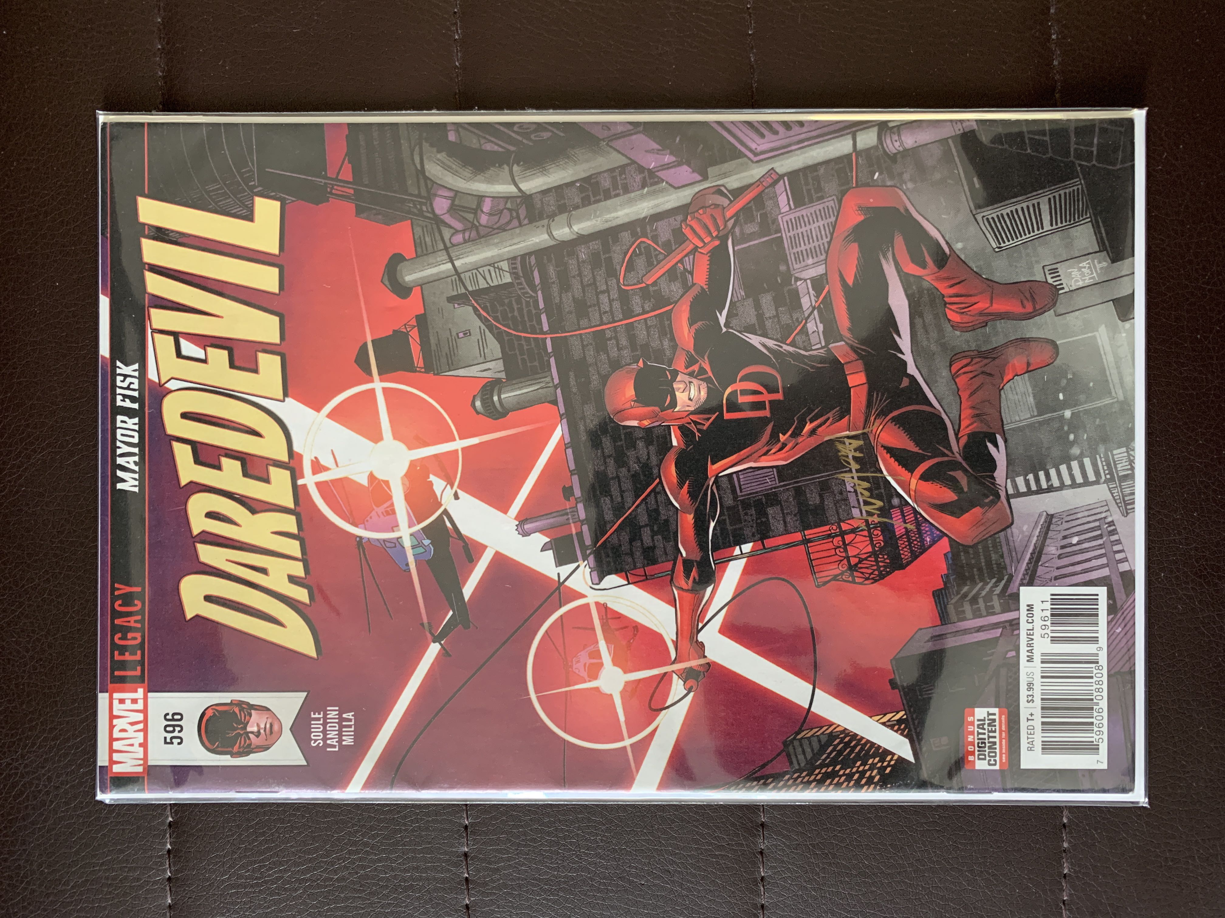 Daredevil Vol. 1 - Marvel Comics (596 - Feb 2018) comic book collectible [Barcode 75960608808959611] - Main Image 2