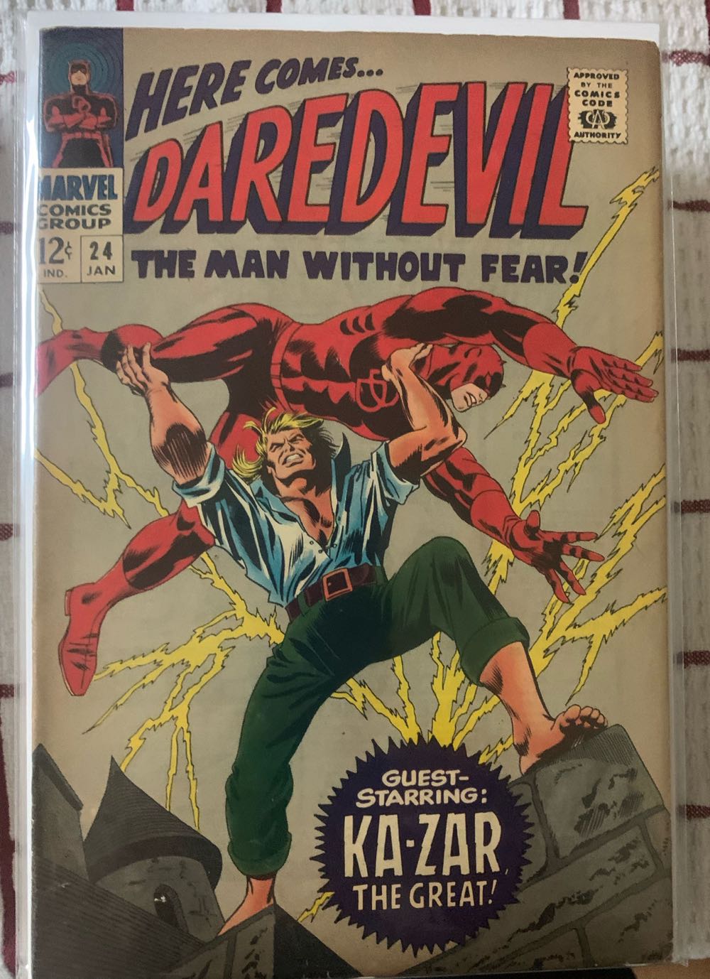 Daredevil - Marvel Comics Group (24 - Jan 1967) comic book collectible - Main Image 2