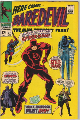 Daredevil The Man Without Fear! - Olympia Publications Inc. (27 - 04/1967) comic book collectible - Main Image 1
