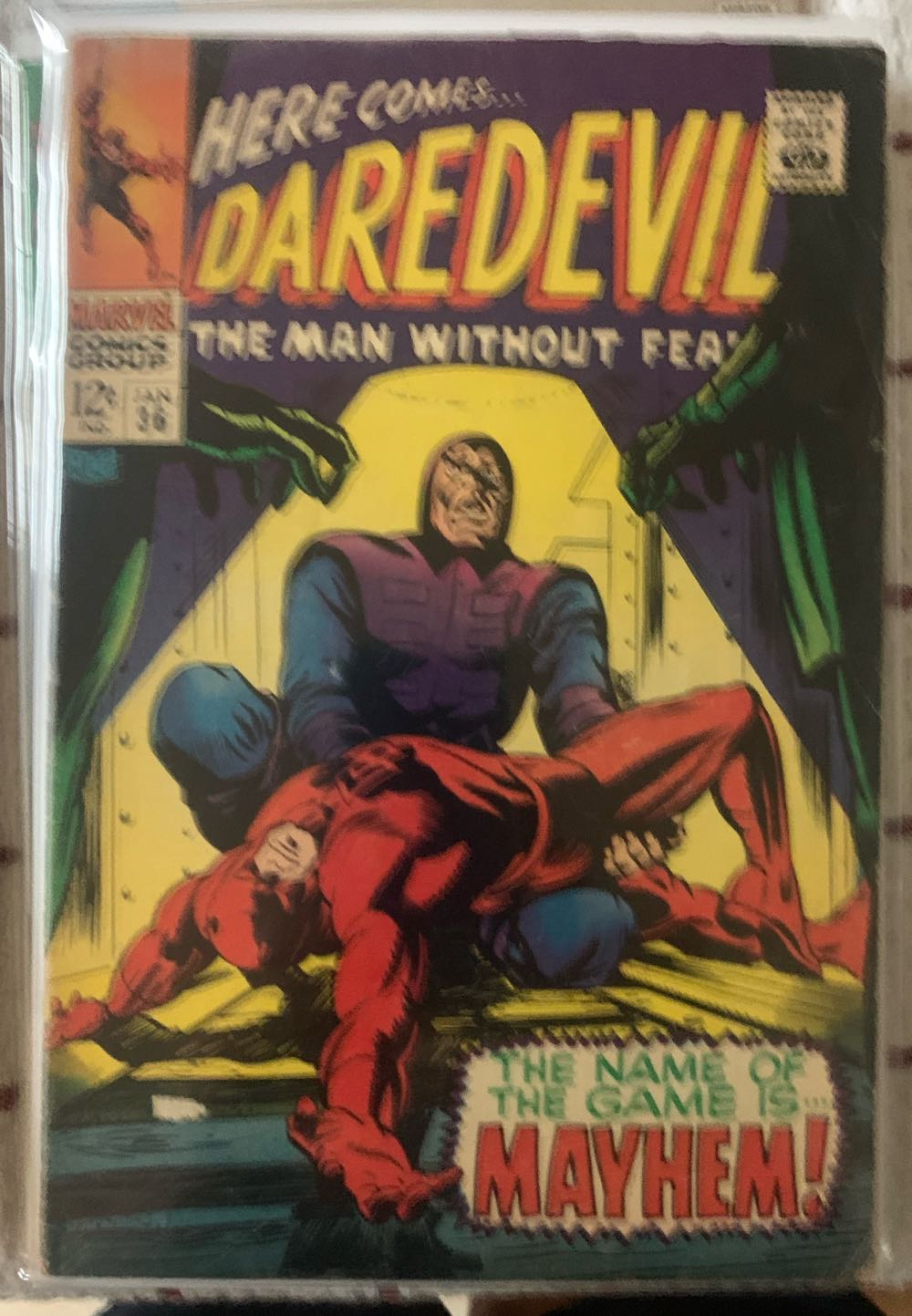 Daredevil (1964) - Marvel Comics (36 - 01/1968) comic book collectible - Main Image 3