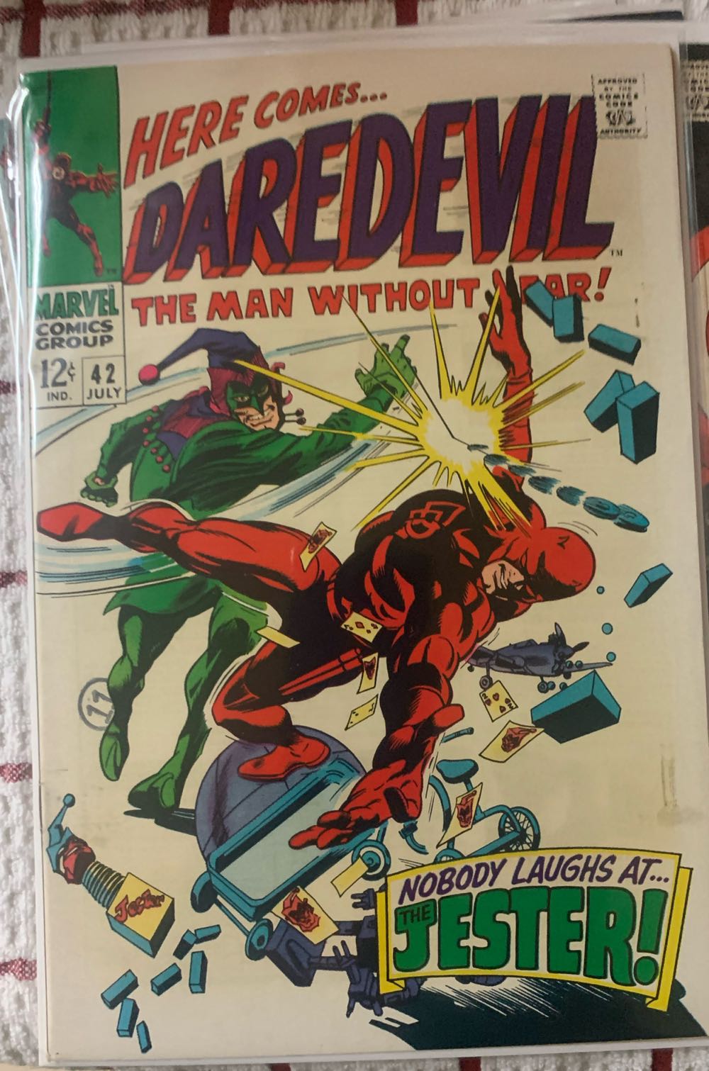 Daredevil The Man Without Fear! - Olympia Publications Inc. (42 - 07/1968) comic book collectible - Main Image 2