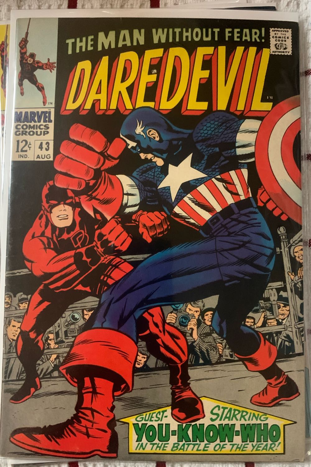Daredevil: Vol 1 - Marvel (43 - 08/1968) comic book collectible - Main Image 2