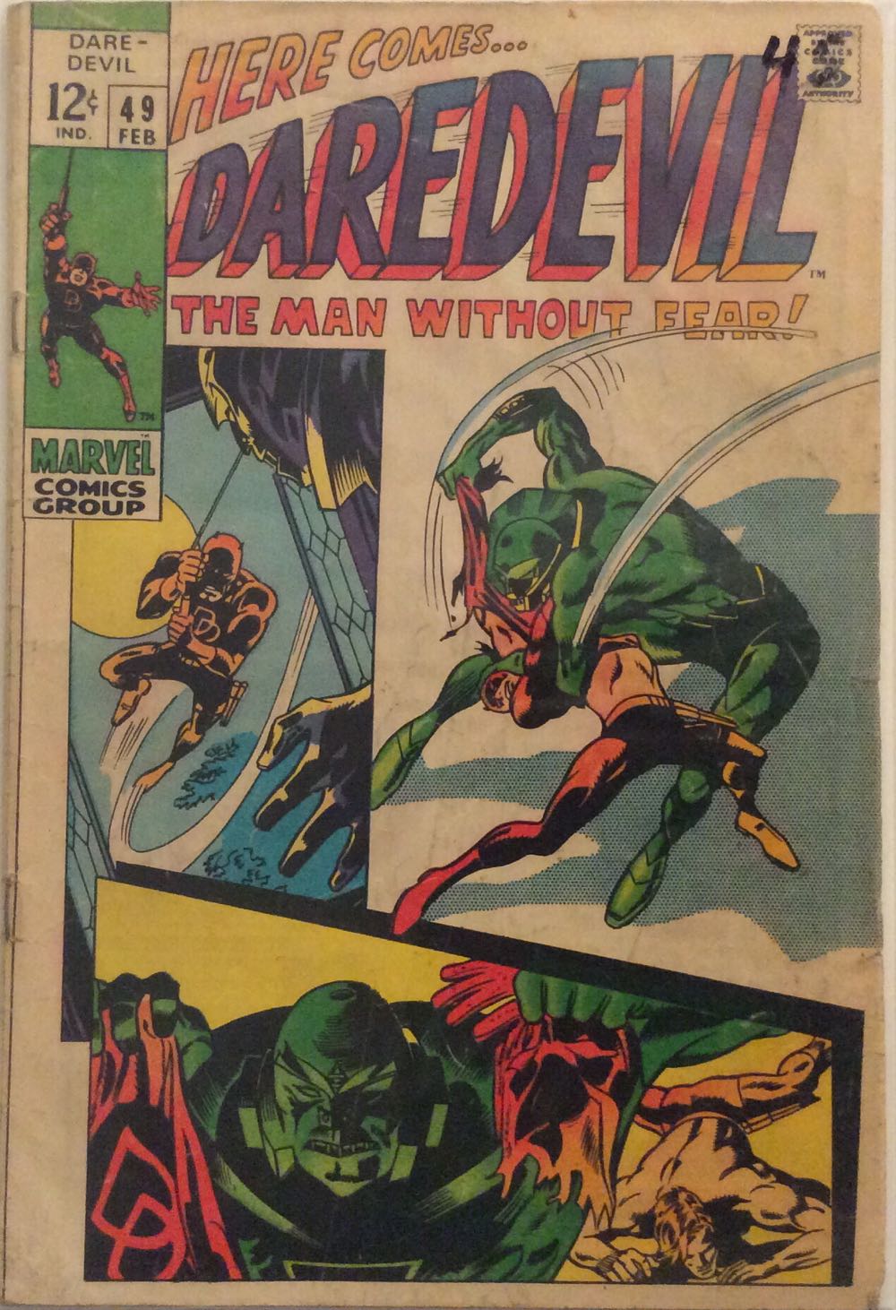 Daredevil (1964) - Marvel Comics (49 - 02/1969) comic book collectible - Main Image 3