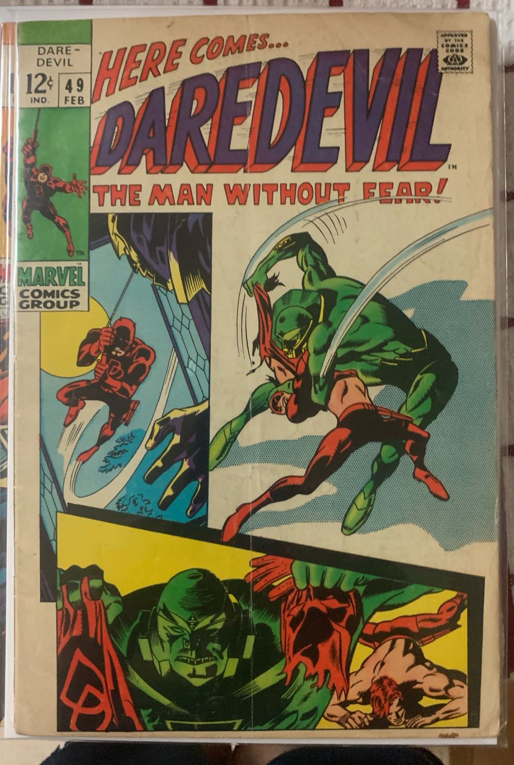 Daredevil (1964) - Marvel Comics (49 - 02/1969) comic book collectible - Main Image 4