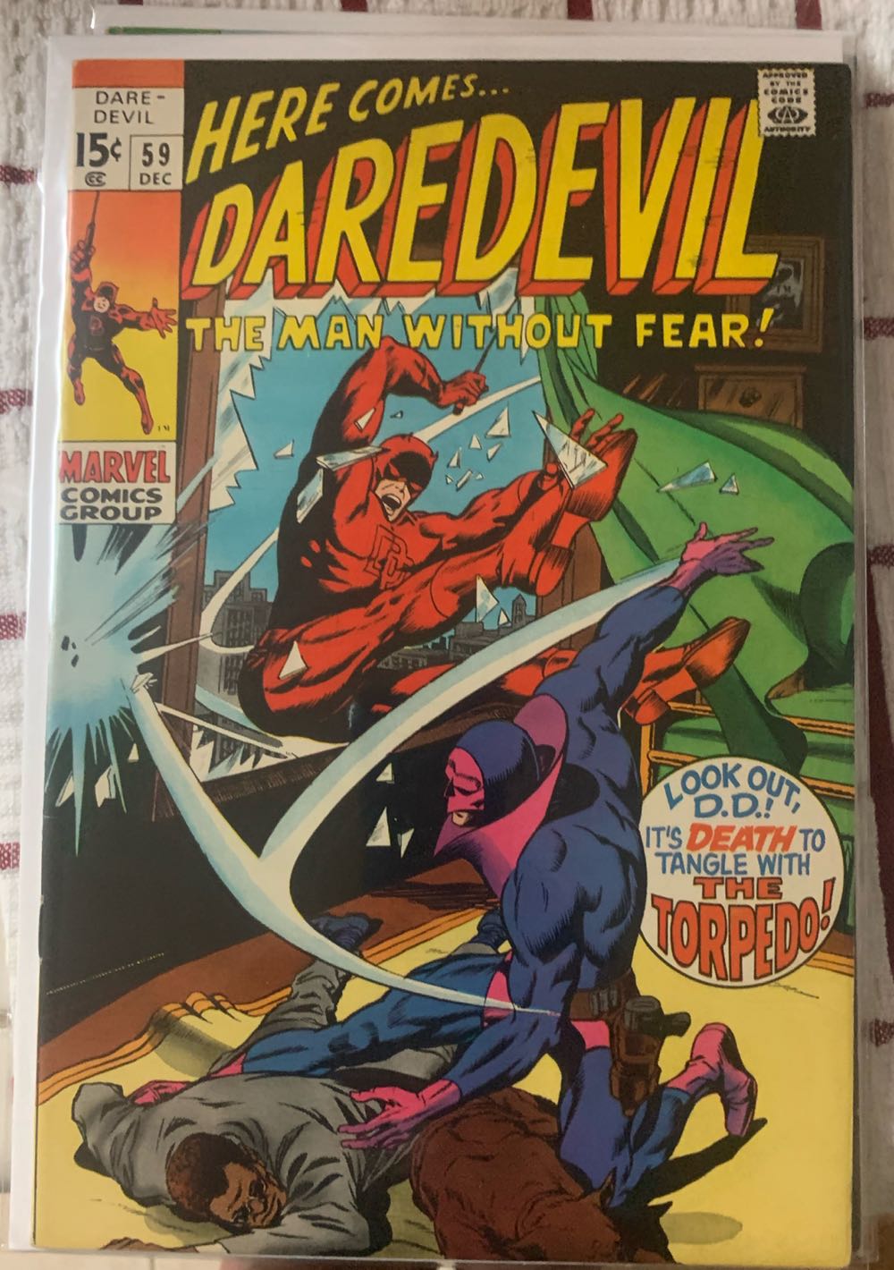 Daredevil #59 - Marvel Comics (59 - 12/1969) comic book collectible - Main Image 2