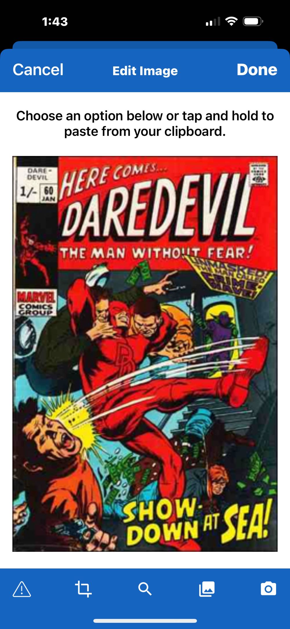 Daredevil - Marvel Comics Group (60 - 01/1970) comic book collectible - Main Image 2