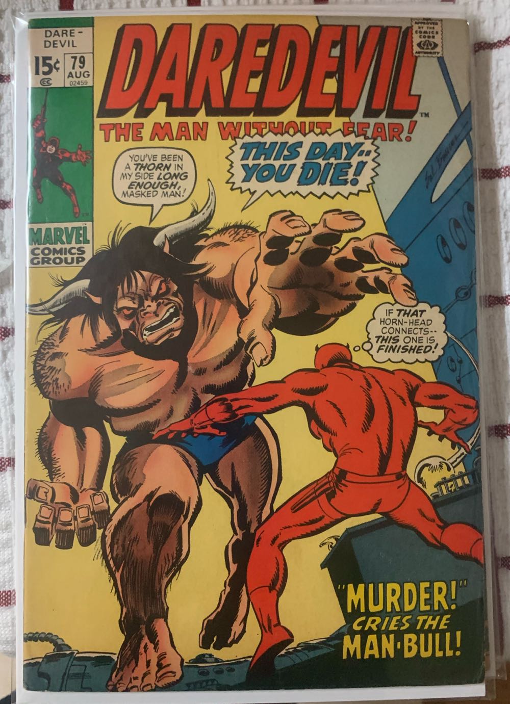 Daredevil - Marvel (79 - 08/1971) comic book collectible - Main Image 2