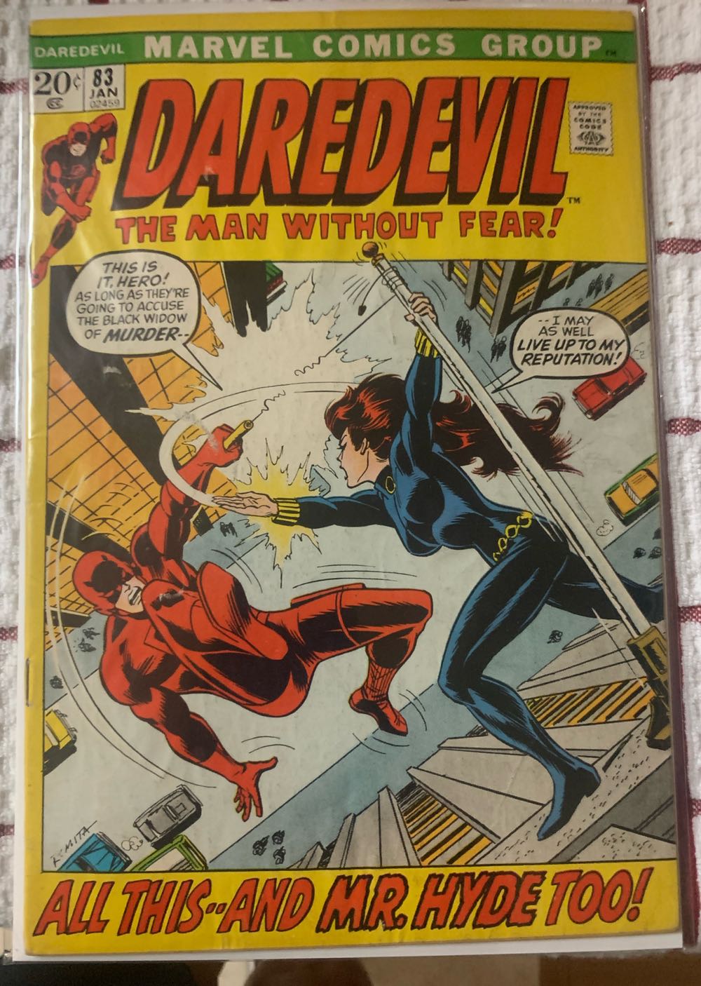 Daredevil - Marvel (83 - 01/1972) comic book collectible - Main Image 2