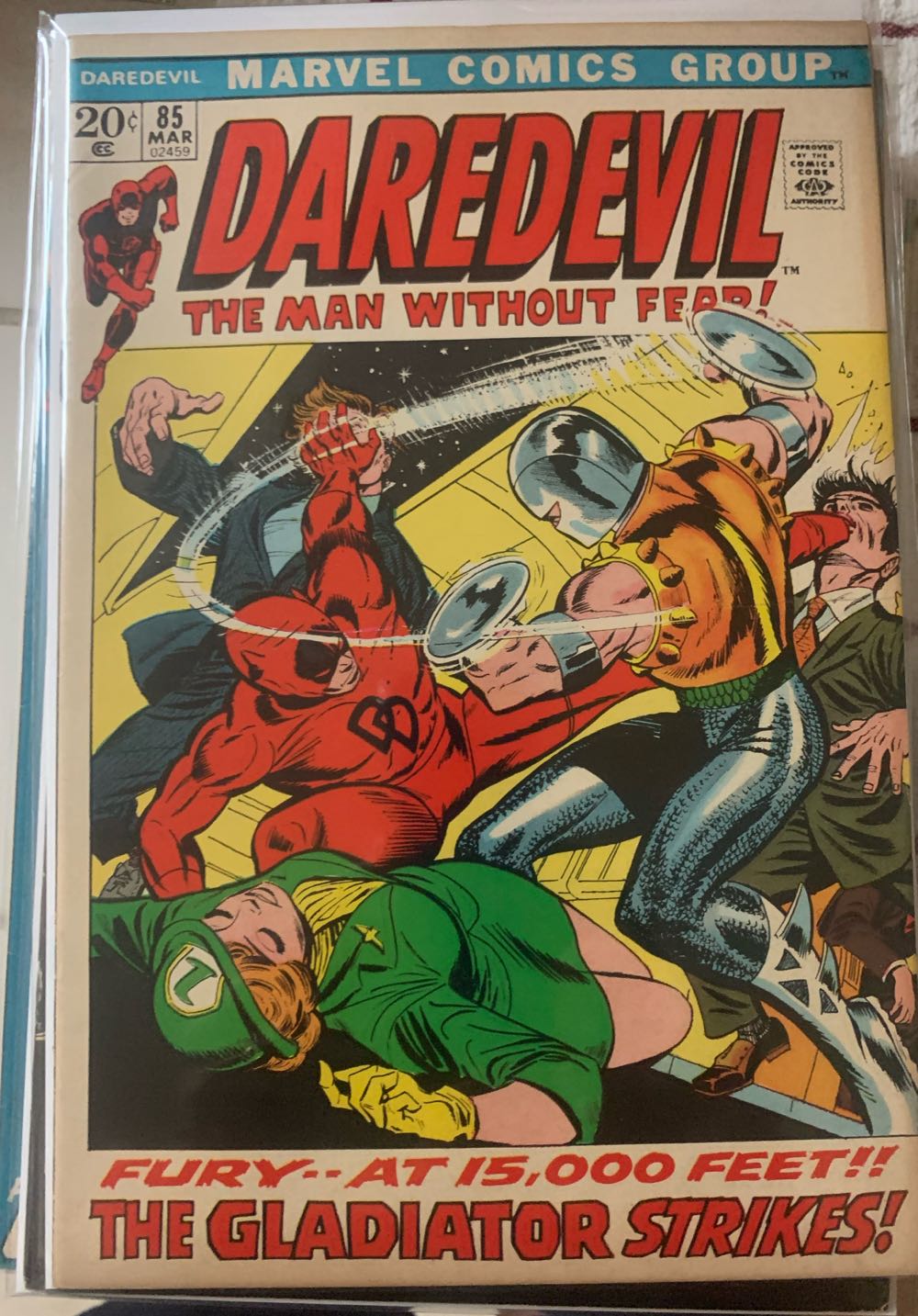 Daredevil - Marvel (85 - 03/1972) comic book collectible - Main Image 2
