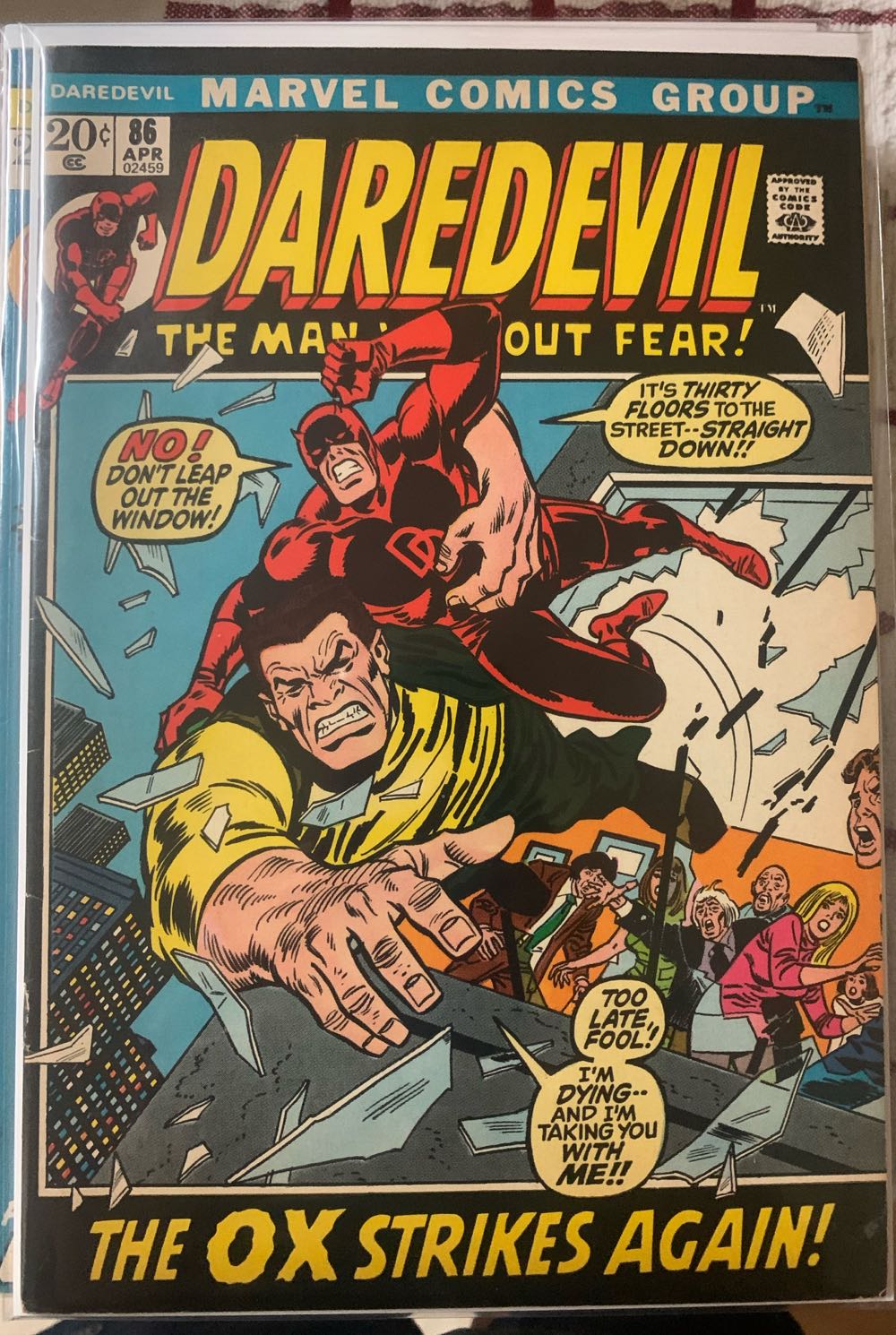 Daredevil (1964) - Marvel (86 - 04/1972) comic book collectible - Main Image 2