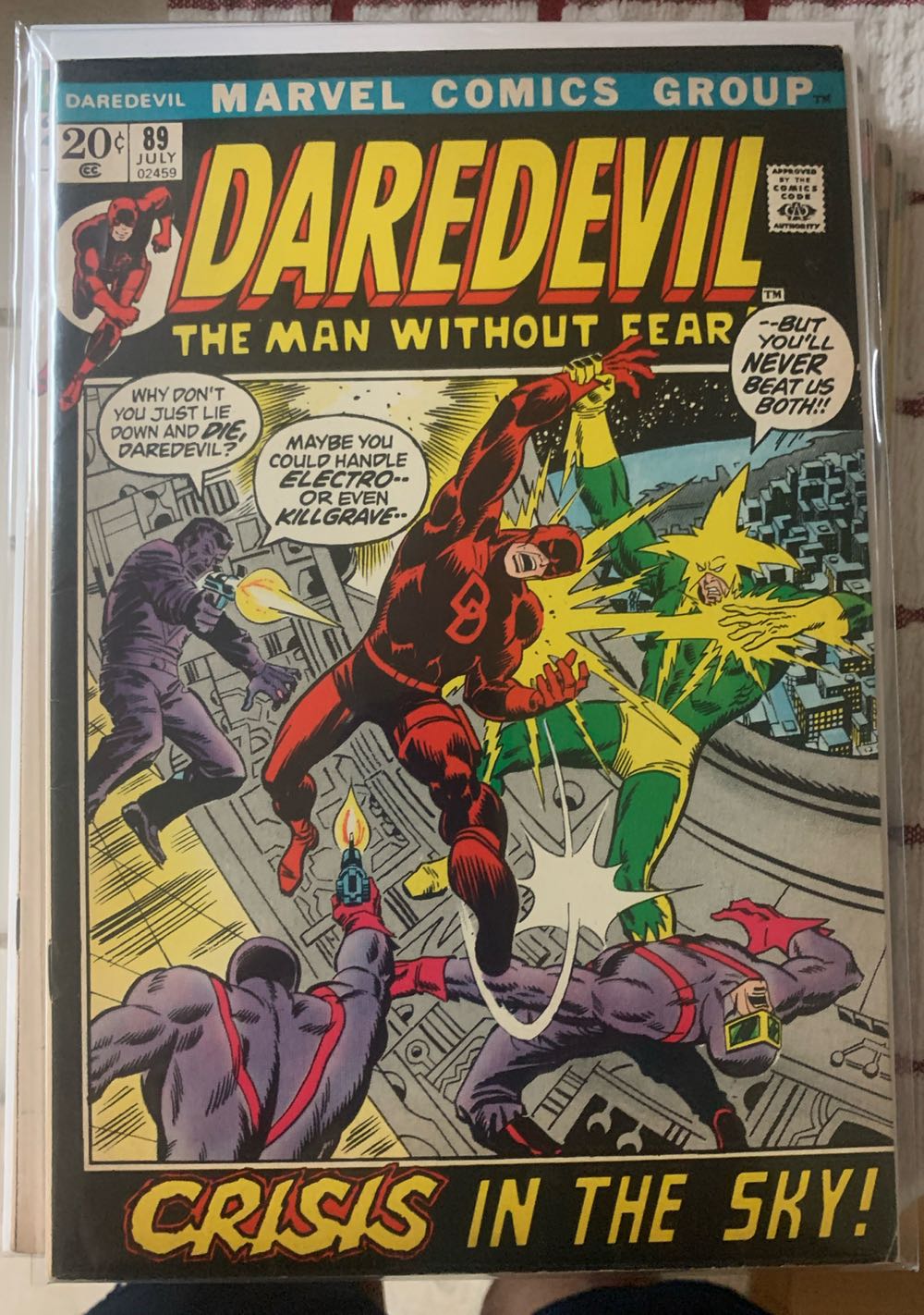 Daredevil - Marvel (89 - 07/1972) comic book collectible - Main Image 2