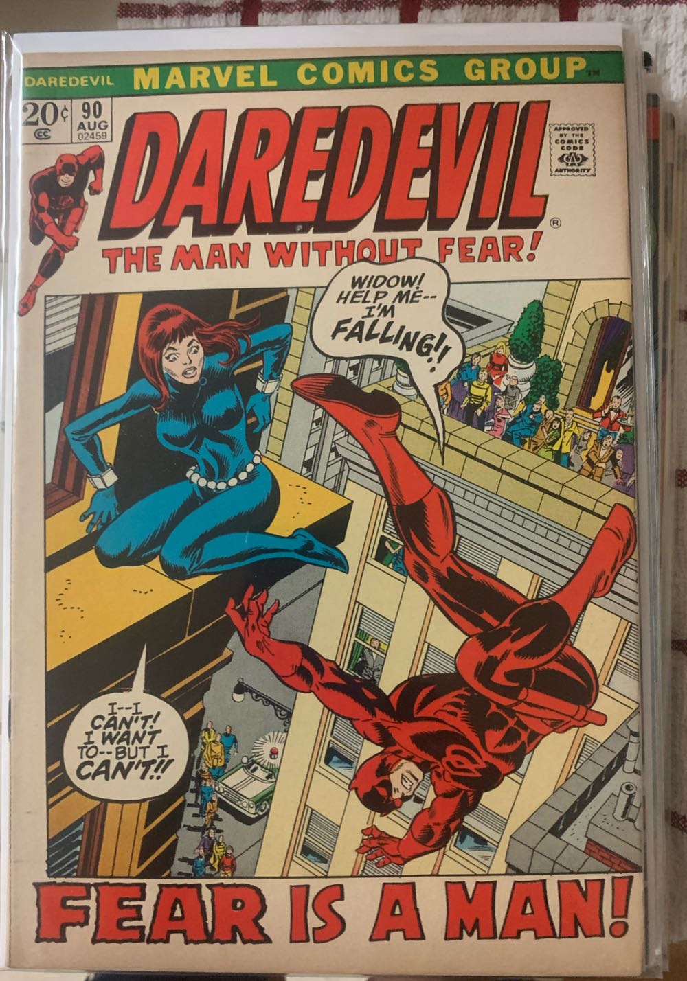 Daredevil Vol. 1 - Marvel (90 - 08/1972) comic book collectible - Main Image 2