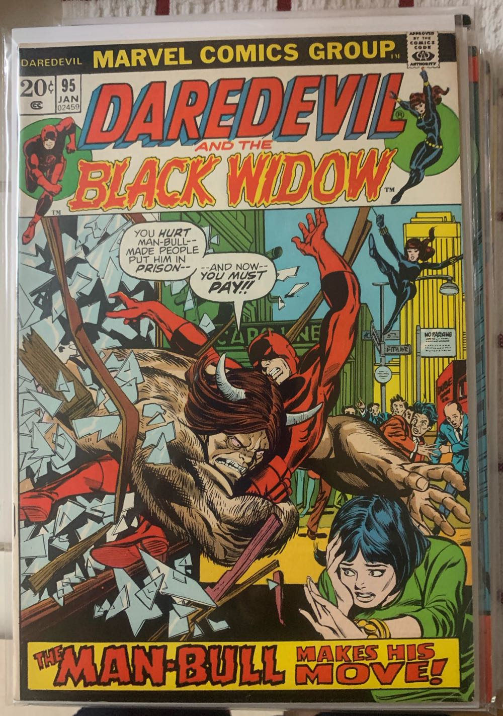 Daredevil #95 - Marvel (95 - 01/1973) comic book collectible - Main Image 2