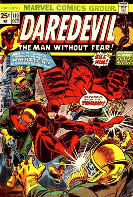 Daredevil - Marvel Comics Group (110 - 06/1974) comic book collectible - Main Image 1