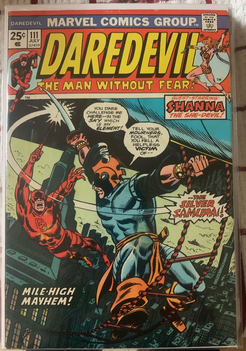 Daredevil #111 - Marvel (111 - 07/1974) comic book collectible - Main Image 2