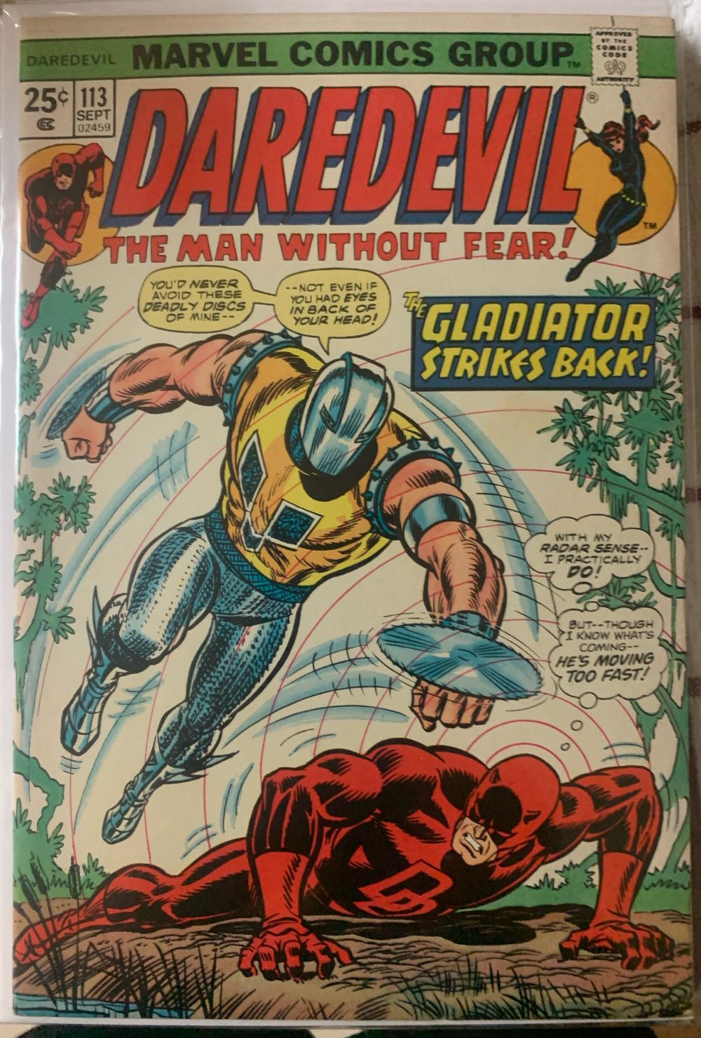 Daredevil (1964) - Marvel Comics (113 - 09/1974) comic book collectible - Main Image 3
