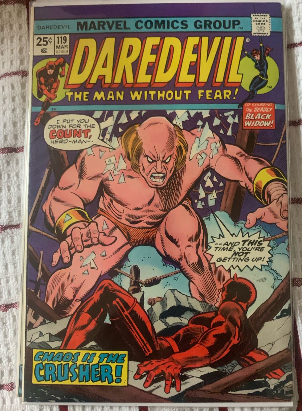 Daredevil 1964 - Marvel (119 - 03/1975) comic book collectible - Main Image 2