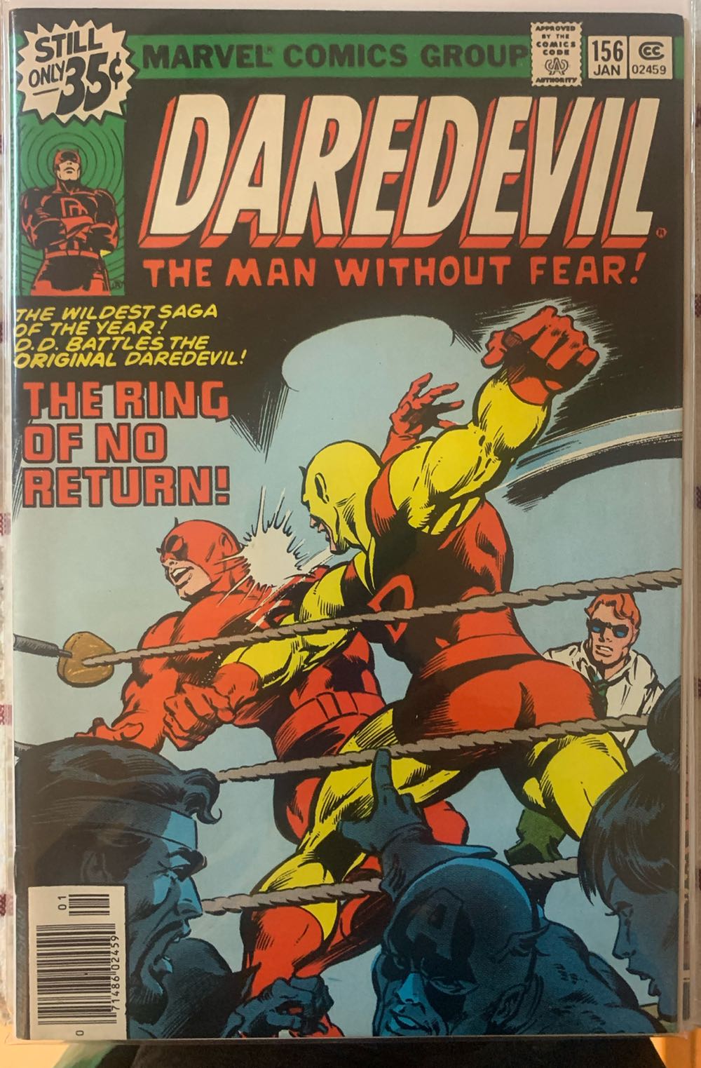 Daredevil - Marvel Comics (156 - 01/1979) comic book collectible - Main Image 2