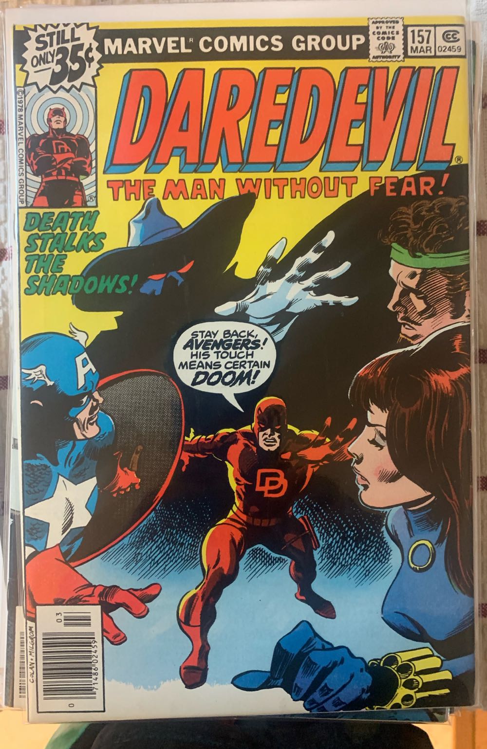 Daredevil - Marvel Comics (157 - 03/1979) comic book collectible - Main Image 2