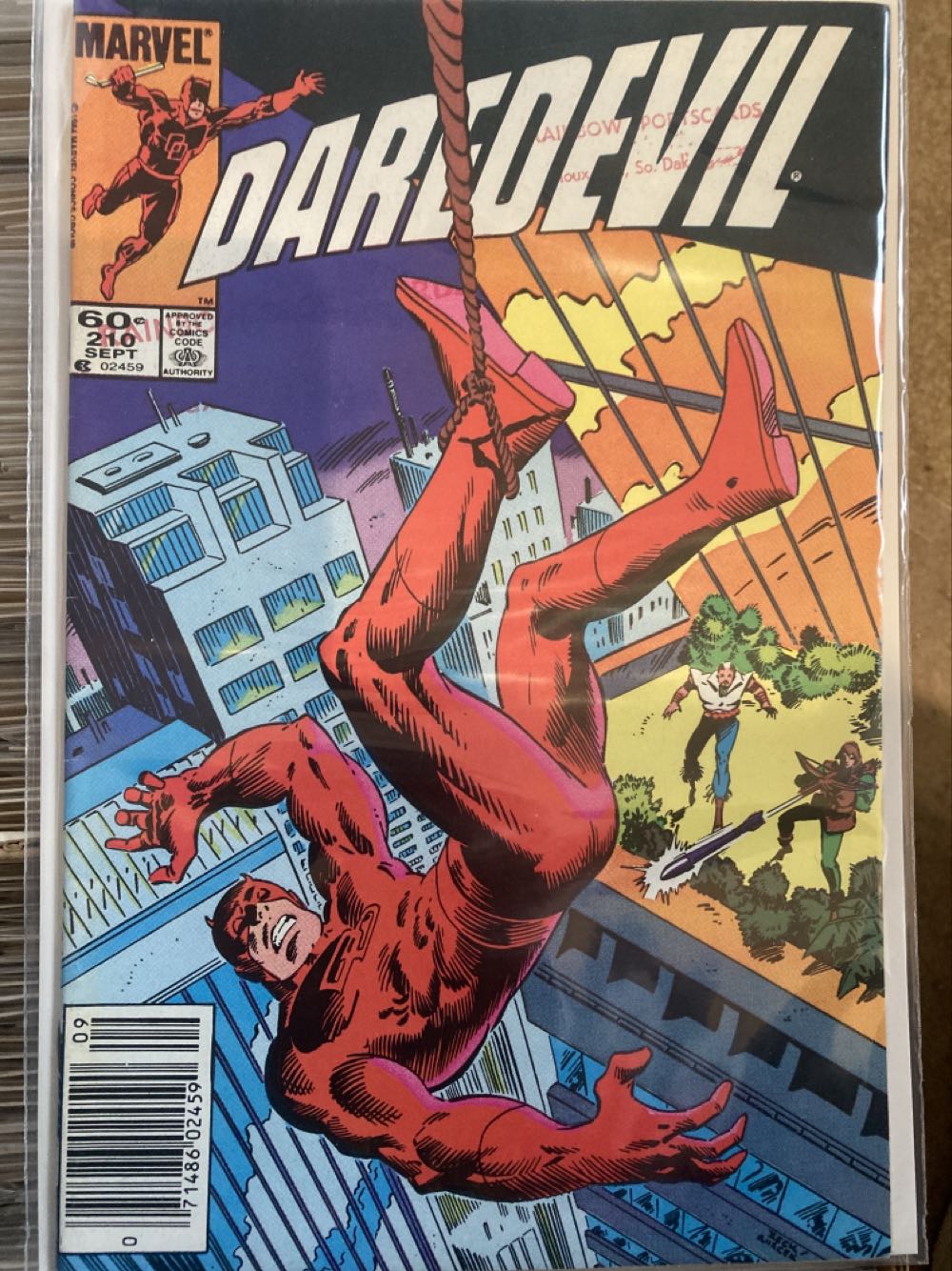 Daredevil: Vol 1 - Marvel (210 - 09/1984) comic book collectible - Main Image 2