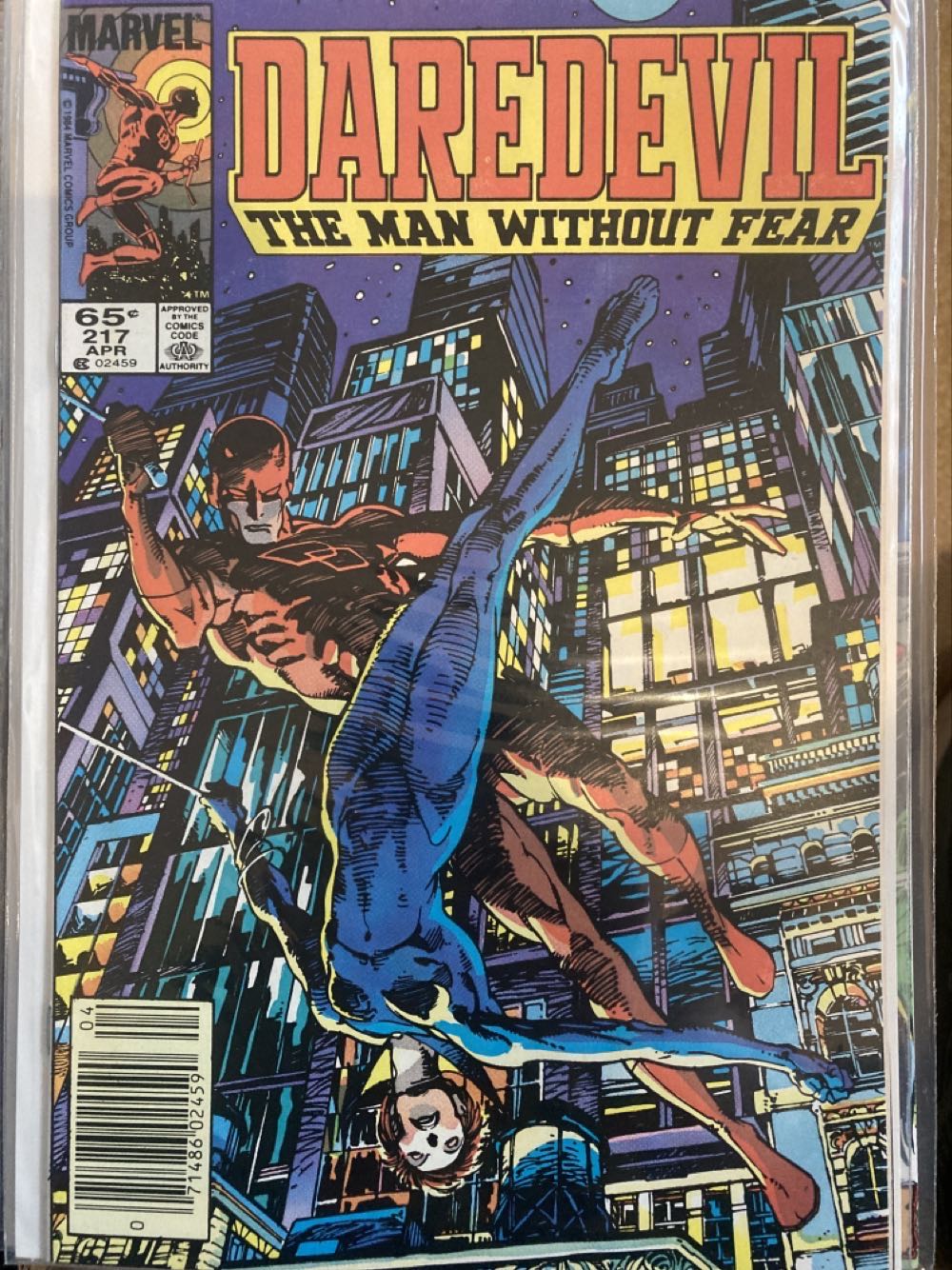 Daredevil - Marvel (219 - 06/1985) comic book collectible - Main Image 2