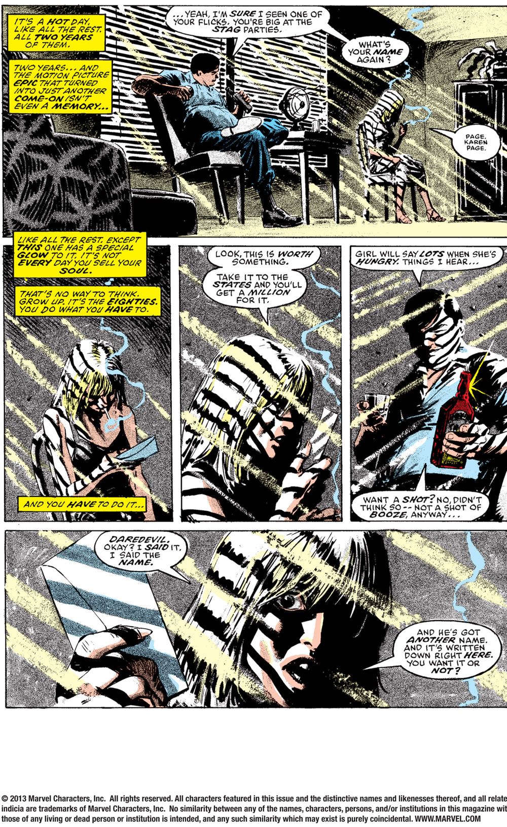 Daredevil - Marvel Comics Group (227 - 02/1986) comic book collectible - Main Image 4