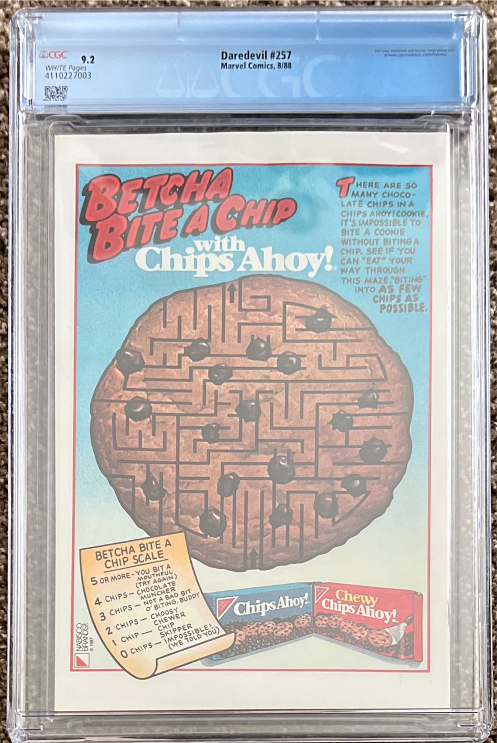 Daredevil, Vol. 1 - Marvel (257 - 08/1988) comic book collectible - Main Image 2